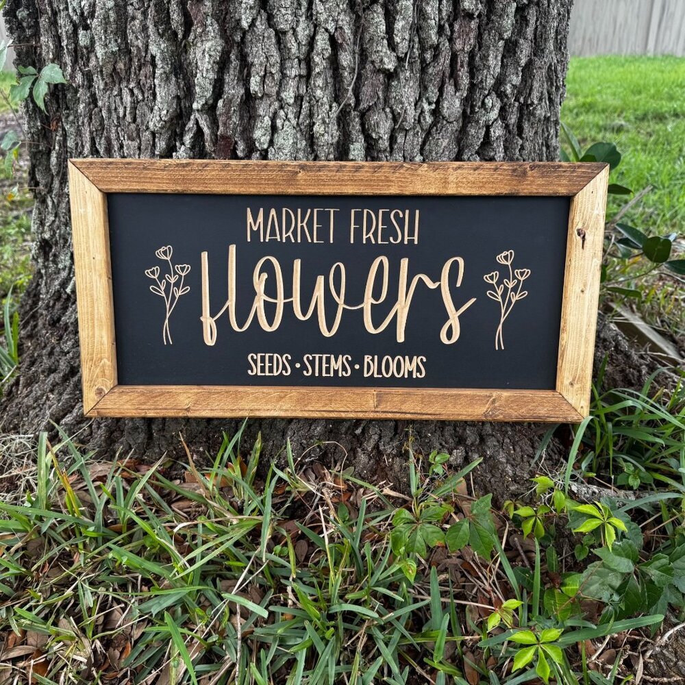 Home decor, handmade decor, wall hanging, rustic, farmhouse, flowers